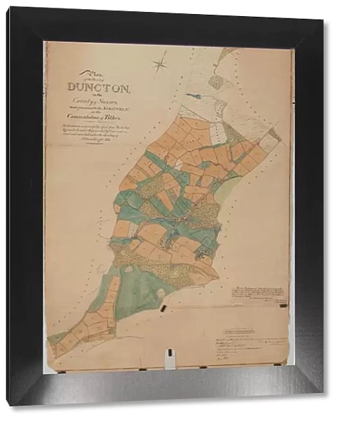 Duncton tithe map, 1837