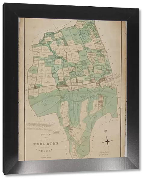 Edburton tithe map, 1842