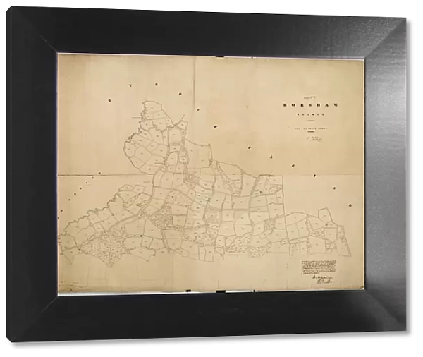 Horsham tithe map, c. 1844 (Part 1)