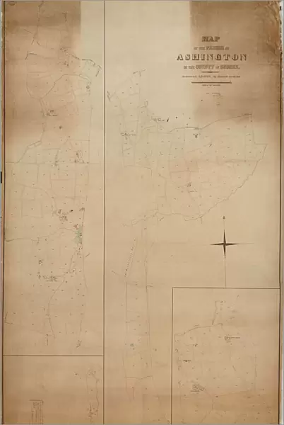 Ashington Tithe Map, 1847