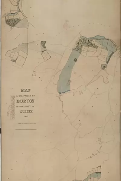 Burton Tithe Map, 1841