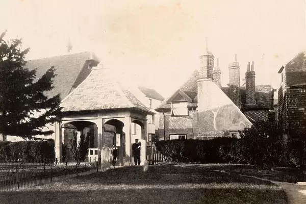 The lych gate at Cuckfield, 22 June 1894