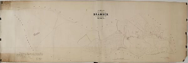 Bramber Tithe Map, c. 1839
