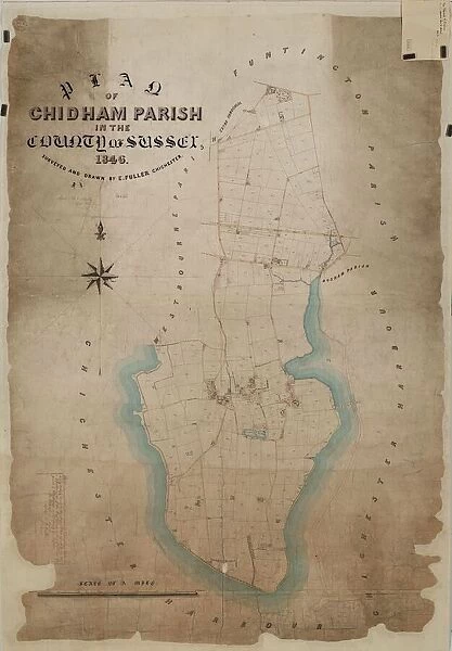 Chidham Tithe Map, 1846