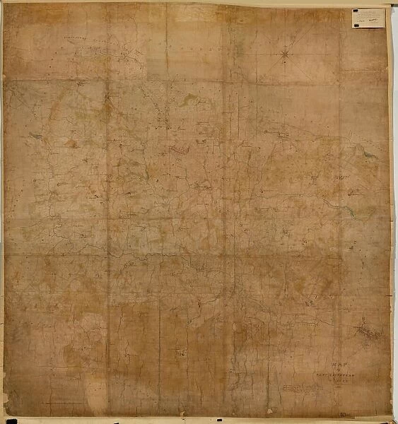 East Grinstead tithe map, 1840