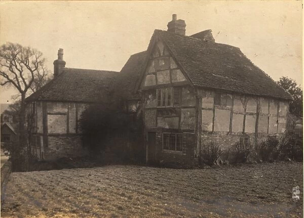 An old house at Glynde, 1908