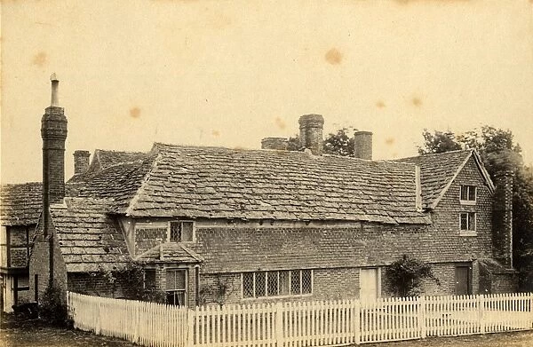 The old front of Peppers Farm, Ashurst, 1 May 1893