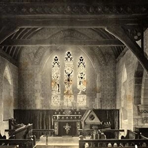 Interior of St James Church, Ashurst, 1 May 1893