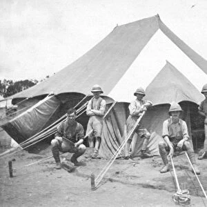 RSR 2 / 6th Battalion, The Studio, Hebal Camp, 1916