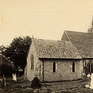 Side view of the St James Church in Ashurst, 1 May 1893