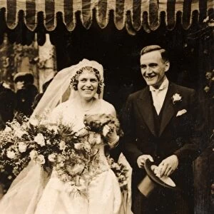 Wedding Couple, 1920s