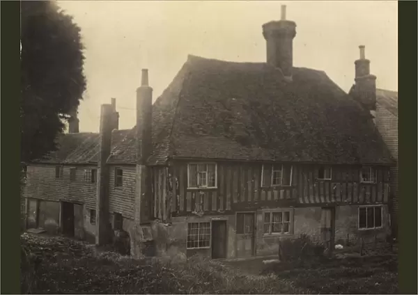 Robertsbridge: cottages, 1908