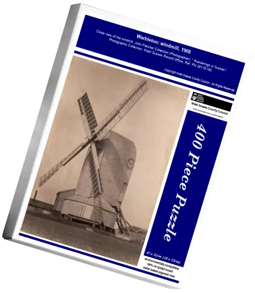 Warbleton: windmill, 1908