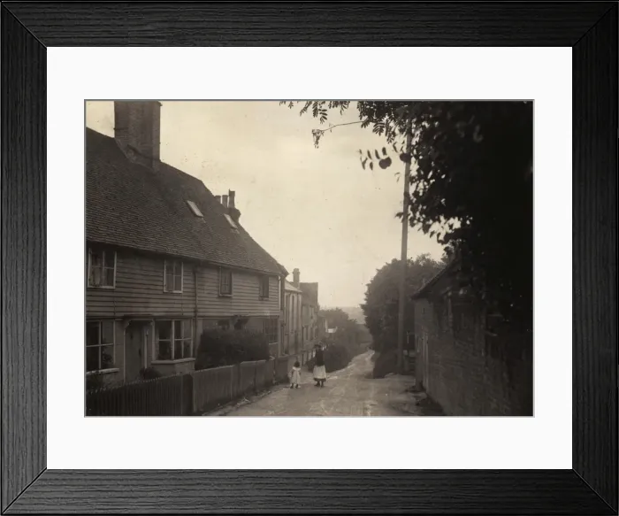 Framed Print : Mayfield street view, 1907 Framed Print : Mayfield street view, 1907