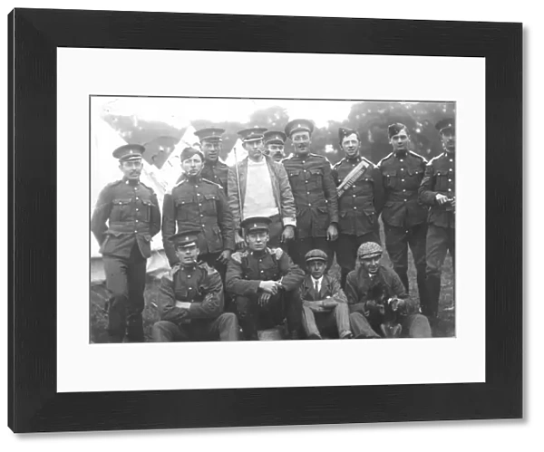 RSR 16th Battalion, Sussex Yeomanry at camp, 1906