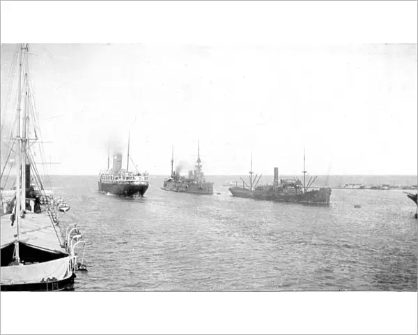 RSR 2  /  6th Battalion, Suez Canal - off Port Said - 1916