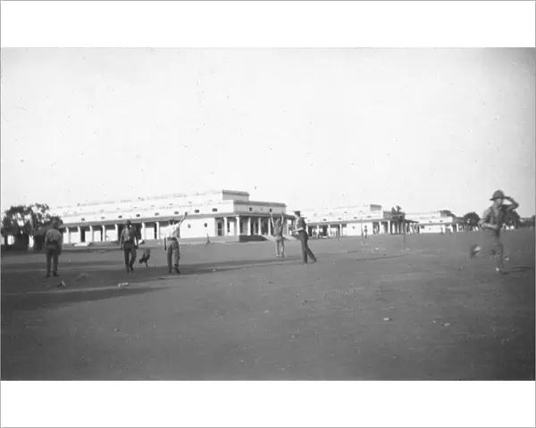 RSR 2  /  6th Battalion, Parade ground and bungalows, Cornwallis Barracks, Bangalore 1916