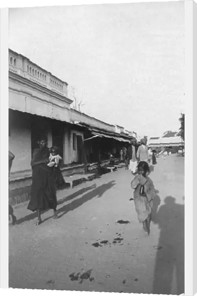 RSR 2  /  6th Battalion, Street in Ulsoor, near Bangalore, 1916