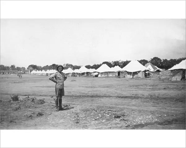 RSR 2  /  6th Battalion, The Sussex Lines, Hebal Camp near Bangalore, 1916