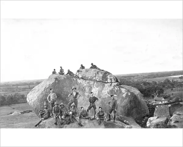 RSR 2  /  6th Battalion, Monkey Rocks, near Hebal Camp, 1916