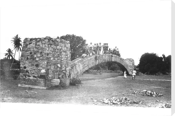 RSR 2  /  6th Battalion, The French Suspension Bridge, Seringapatam 1916