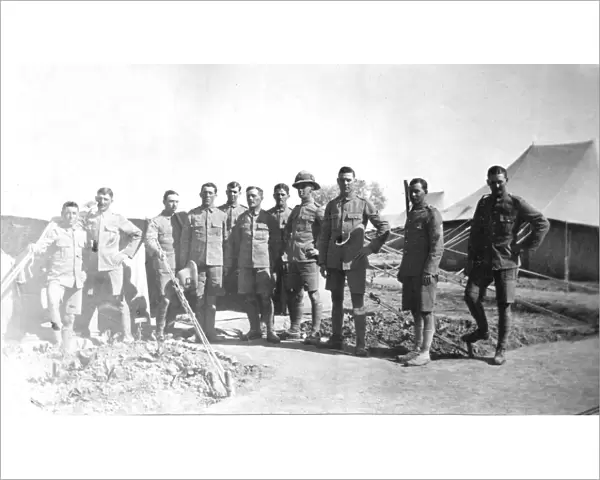 RSR 2  /  6th Battalion, At Burhan Camp, 1917