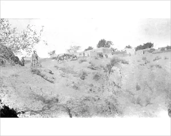 RSR 2  /  6th Battalion, Native village near Burhan, 1917