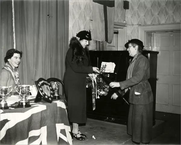 Presentation at Petworth Womens Unionists Meeting, March 1938