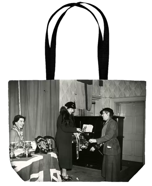 Presentation at Petworth Womens Unionists Meeting, March 1938