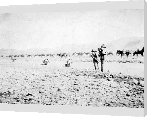 RSR 2  /  6th Battalion, A drink in Waziristan, North-West Frontier 1917