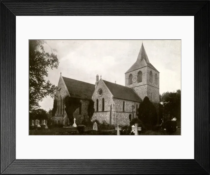 Framed Print : St Nicholas Church, Pevensey Framed Print : St Nicholas Church, Pevensey