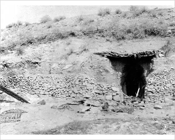 RSR 2  /  6th Battalion, Mahsud dug-out, Bogi Khel 1917