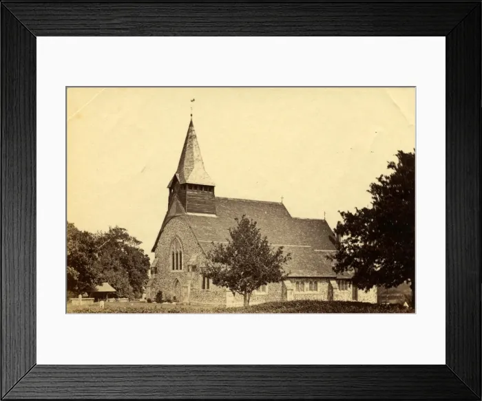 Framed Print : St Marys Church, Selmeston Framed Print : St Marys Church, Selmeston