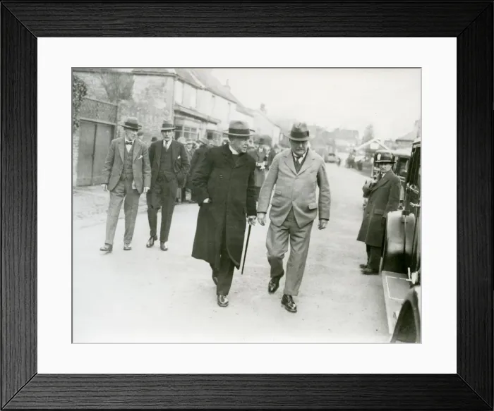 Framed Print : Pulborough Waterworks Opening, 1932 Framed Print : Pulborough Waterworks Opening, 1932