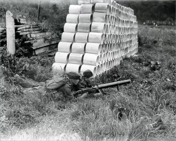 Army Manoeuvres near Petworth, August 1936