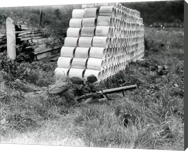 Army Manoeuvres near Petworth, August 1936