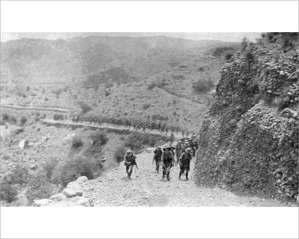 RSR 2  /  6th Battalion, Another part of same road, Waziristan 1917