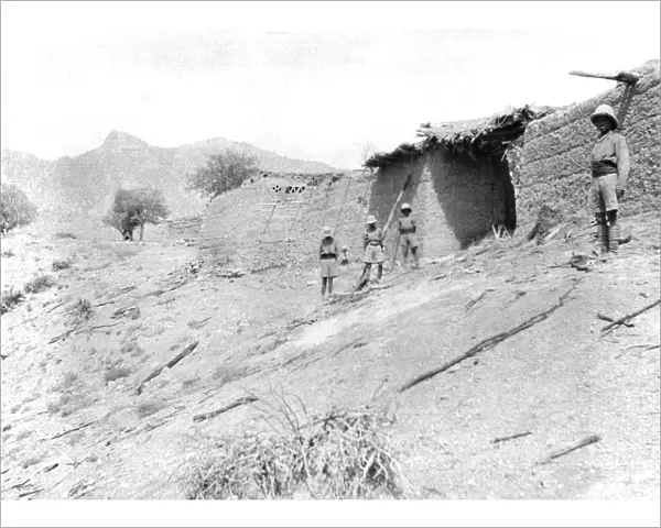 RSR 2  /  6th Battalion, Mahsud Village Ruins 1917