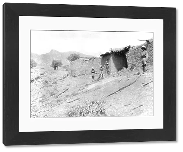 RSR 2  /  6th Battalion, Mahsud Village Ruins 1917