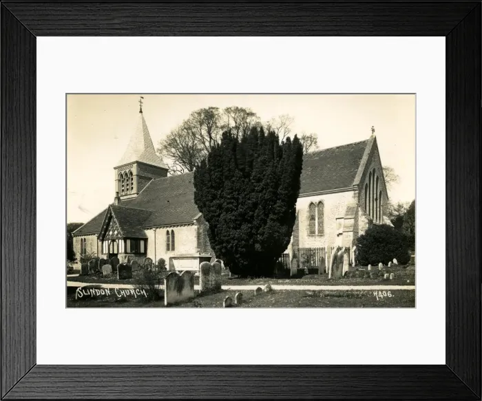 Framed Print : St Marys, Slindon Framed Print : St Marys, Slindon