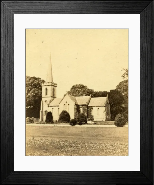 Framed Print : Stanmer Church Framed Print : Stanmer Church