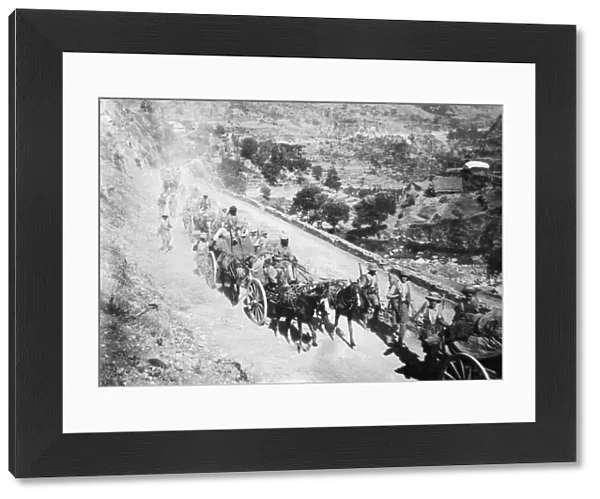RSR 2  /  6th Battalion, Transport on the road to Dalhousie, 1918-19