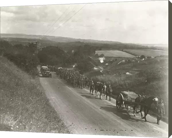 Army Manoeuvres in Sussex, September 1932