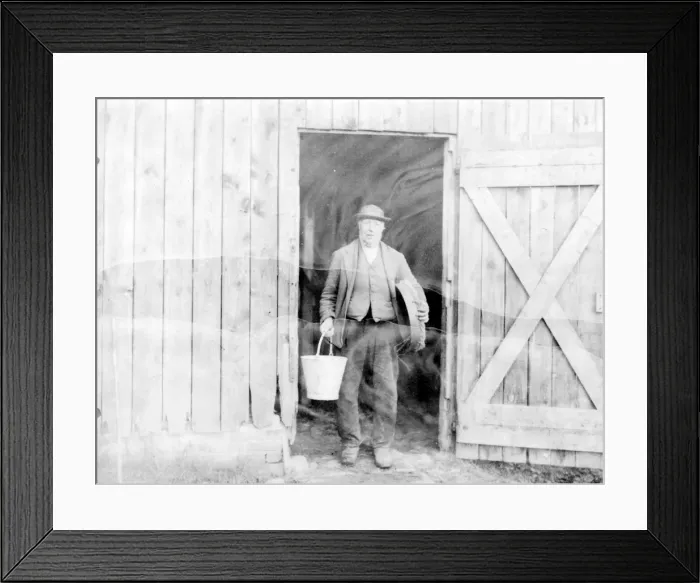 Framed Print : A Sussex Rustic, 1931 Framed Print : A Sussex Rustic, 1931