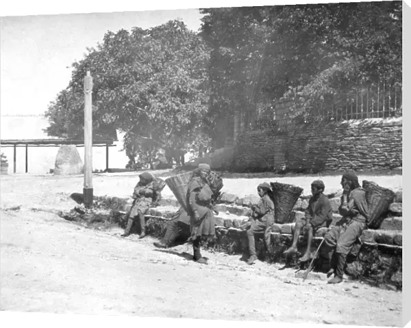 RSR 2  /  6th Battalion, Resting, Dalhousie 1918