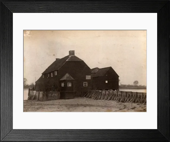 Framed Print : Building on Dell Quay, 1908 Framed Print : Building on Dell Quay, 1908