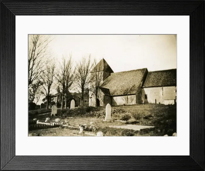 Framed Print : St Marys Church, Tarring Neville Framed Print : St Marys Church, Tarring Neville