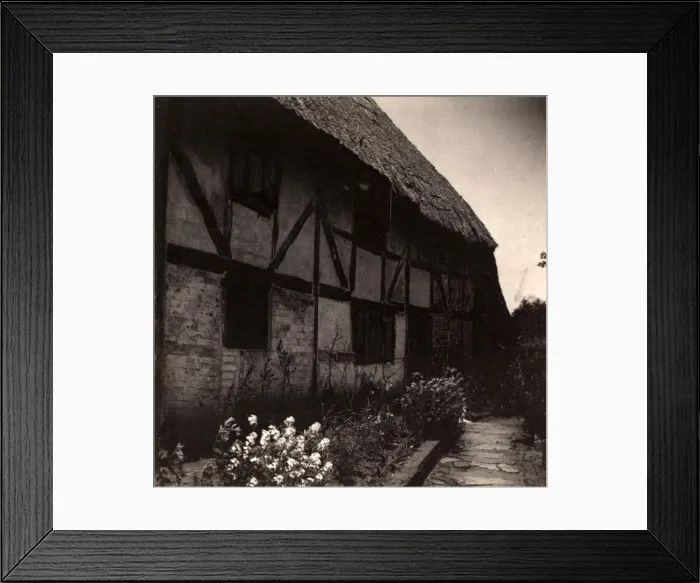 Framed Print : Cottage in Hardham, 1908 Framed Print : Cottage in Hardham, 1908