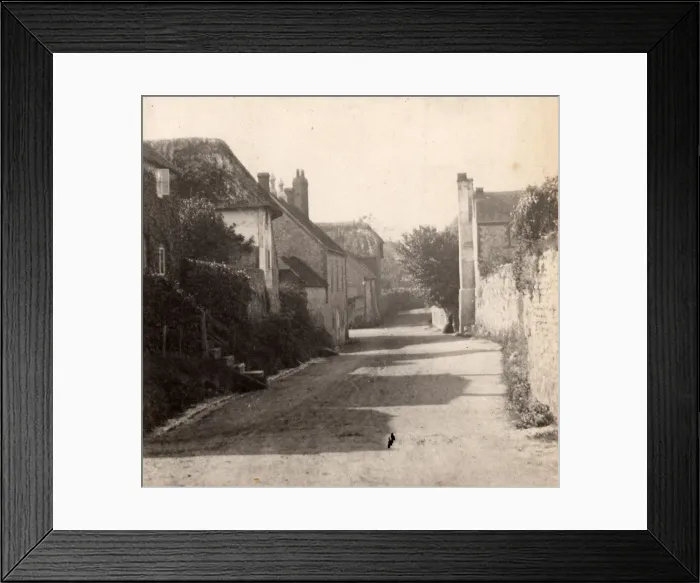 Framed Print : Street in Amberley, 1908 Framed Print : Street in Amberley, 1908