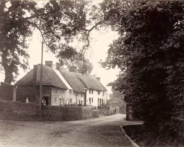 The end of the village, Angmering, 1908